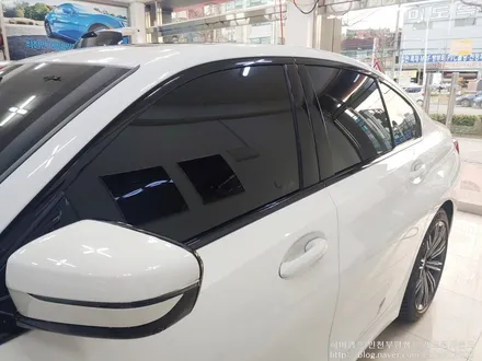[인천썬팅] BMW320i 하버캠프 세라믹본드 썬팅작업.