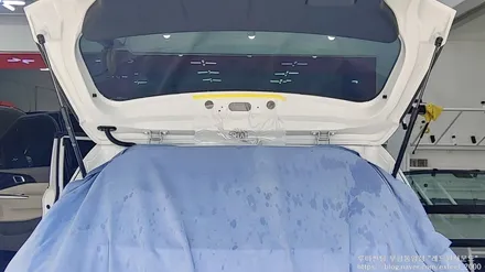 [인천썬팅] 2021 베뉴 루마 래티튜드 썬팅작업.