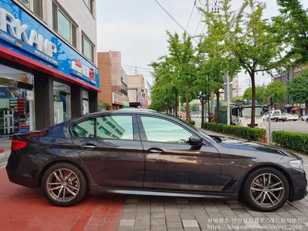[인천썬팅] BMW 520D 아이나비 칼트윈 반사필름 ER 썬팅 재작업.