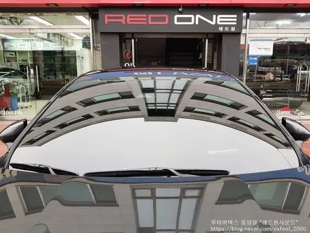 [인천썬팅] The Kia K8 신차패키지 - 루마 버텍스 900 썬팅, 아이나비 블랙박스 QXD7000, PPF 2종 작업.