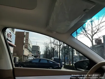 [인천썬팅] 현대 그랜져 IG 신차패키지 - 루마 버텍스 700 썬팅, 아이나비 블랙박스 QXD Mega 4CH, 아이언가드 유리막코팅, 아이언가드 가죽코팅 작업.