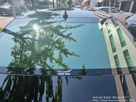 [인천썬팅] 제네시스 G90 아이나비 칼트윈 ER 썬팅 PPF 3종 작업