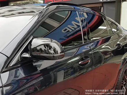 [인천하버캠프] BMW X6 M - 하버캠프 세라믹본드 썬팅 · 아이언가드 IG7 가죽코팅 · PPF 4종 작업