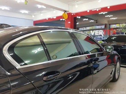 [인천썬팅] BMW520i, 아이나비 칼트윈 반사필름 ER 썬팅작업