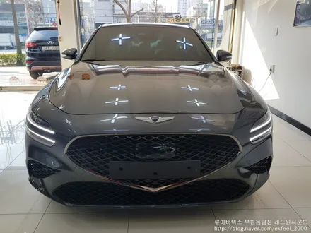 [인천썬팅] 2021 G70, 루마 버텍스700 썬팅작업.