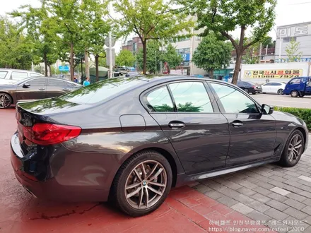 [인천썬팅] BMW 520D 아이나비 칼트윈 반사필름 ER 썬팅 재작업.