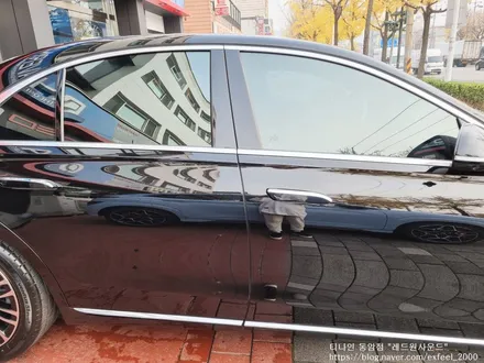 [인천썬팅] 메르세데스 벤츠 S400d 신차패키지 - 티나인 HT 썬팅, 아이언가드 유리막코팅, PPF 6종 작업.