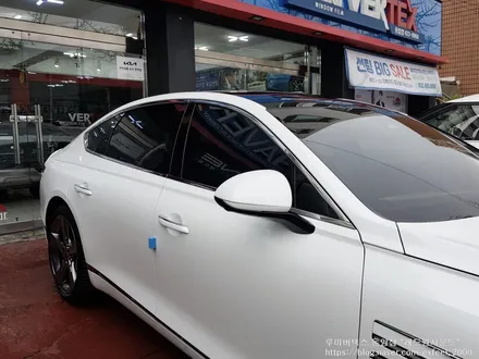 [인천루마썬팅] 제네시스 G80 신차패키지 - 루마 버텍스 900 / 700 썬팅 아이언가드 가죽코팅 PPF 4종 작업.