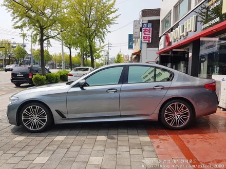 [인천썬팅] BMW 530d, BMW 520d 아이나비 반사필름 재작업