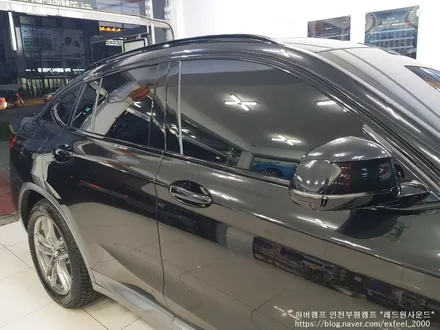 [인천썬팅] 2021 BMW X4 20i 하버캠프 세라믹본드 썬팅, PPF 6종 작업.