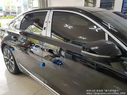 [인천썬팅] 2021 K8 신차패키지 작업 - 아이나비 칼트윈 RX 썬팅, 아이나비 블랙박스 Z5000PLUS, 코일매트 작업.