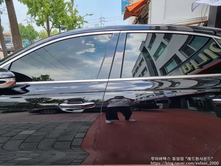 [인천썬팅] 더 뉴 K9 신차패키지 - 루마 버텍스 900/700 썬팅, 블랙박스 QXD7000, 보조배터리 아이볼트미니 BAB-55, 아이언가드 유리막코팅, PPF 4종 작업.