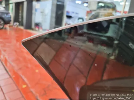 [인천썬팅] 포르쉐911 카레라4S 하버캠프 세라믹본드 썬팅 재작업.