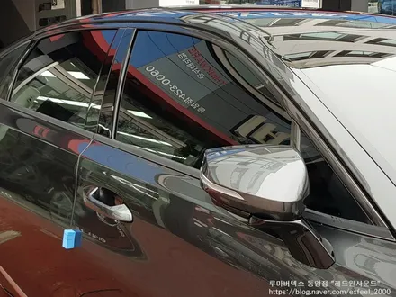 [인천썬팅] The Kia K8 신차패키지 - 루마 버텍스 900 썬팅, 아이나비 블랙박스 QXD7000, PPF 2종 작업.