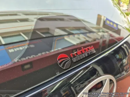 [인천썬팅] The all-new 팰리세이드 캘리그래피 로버스트 에메랄드 펄 색상 - 레인보우 V90 썬팅 · PPF 4종 작업