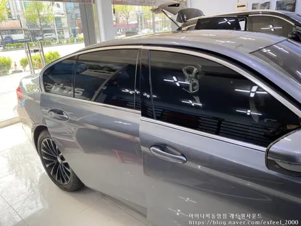 [인천썬팅] BMW 530d, BMW 520d 아이나비 반사필름 재작업