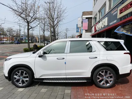 [인천썬팅] 현대자동차 팰리세이드, 아이나비 칼트윈 열차단필름 RX 반사필름 GR 썬팅작업