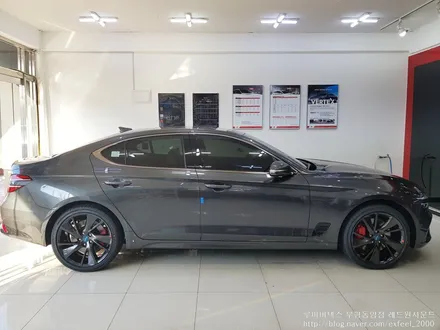 [인천썬팅] 2021 G70, 루마 버텍스700 썬팅작업.