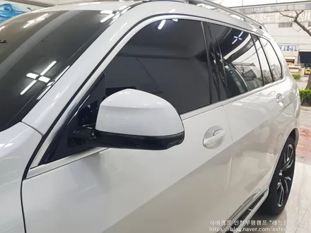 [인천썬팅] BMW X7 40d 신차패키지 작업 - 하버캠프 세라믹본드 썬팅, 아이나비 블랙박스 QXD5000, 에코파워팩  차저시리즈 12C 라이트 도어엣지 BC필러 PPF 작업