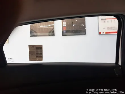[인천썬팅] 올뉴 아반떼 CN7, 아이나비 칼트윈 RX 썬팅작업