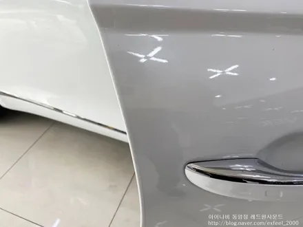 [인천썬팅] 제네시스 G80 아이나비 칼트윈 반사필름 ER 썬팅.
