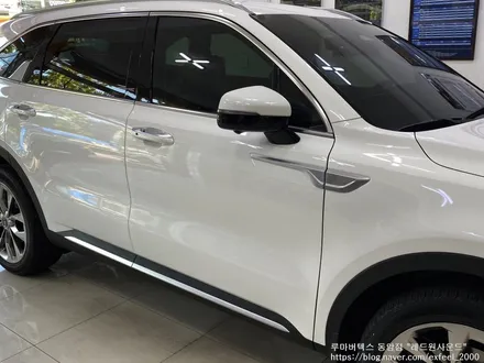 [인천썬팅] 쏘렌토 MQ4 신차패키지 - 루마 버텍스 900/700 썬팅,블랙박스 LX5000,보조배터리 케이셀 CX6A,아이언가드 유리막코팅, 아이나비 애프터블로우,PPF 작업.