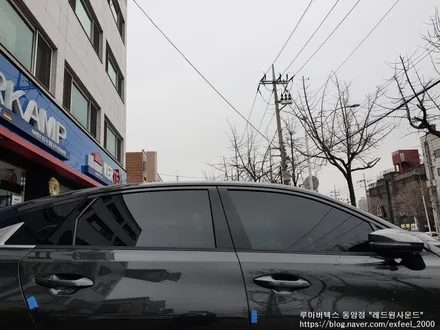 [인천썬팅] The Kia K8 신차패키지 - 루마 버텍스 900 썬팅, 아이나비 블랙박스 QXD7000, PPF 2종 작업.