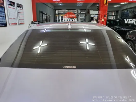 [인천썬팅] 2022 세빌실버 제네시스 G90 루마 버텍스 900 / 700 썬팅 아이언가드 UE-10 유리막 코팅 PPF 2종 작업.