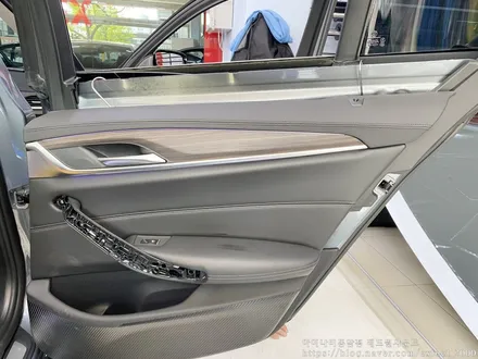 [인천썬팅] BMW 530d, BMW 520d 아이나비 반사필름 재작업