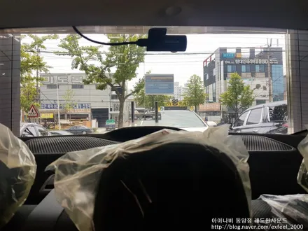 [인천썬팅] 올뉴 아반떼 CN7, 아이나비 칼트윈 RX 썬팅작업