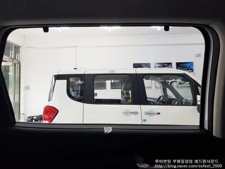 [인천썬팅] 더뉴 싼타페 페이스리프트, 루마 래티튜드 썬팅작업