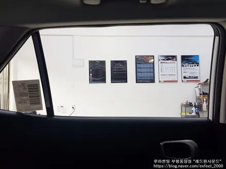 [인천썬팅] 2021 베뉴 루마 래티튜드 썬팅작업.