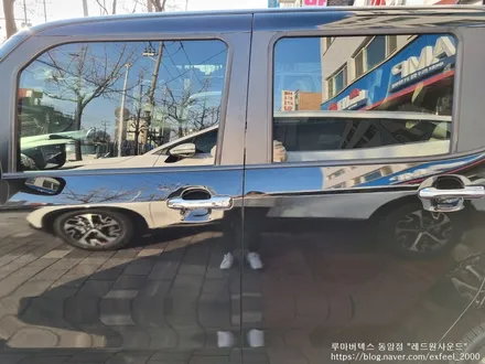 [인천썬팅] 기아자동차 레이 루마 버텍스 700 / 300 썬팅 재작업.