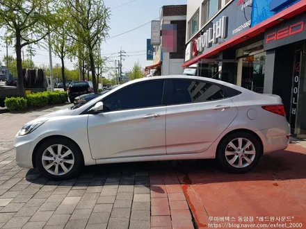 [인천썬팅추천] 현대자동차 엑센트 루마 버텍스 700 / 300 썬팅 재작업