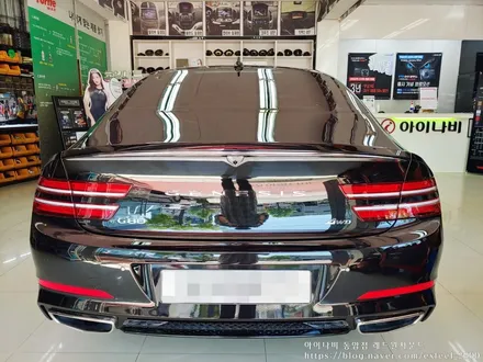 [인천썬팅] 2021 제네시스 올뉴 G80, 아이나비 칼트윈 썬팅작업