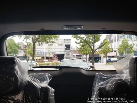 [인천썬팅] 올뉴카니발, 루마 아티젠 썬팅작업