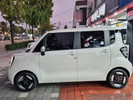 [인천하버캠프] The Kia 레이 EV - 하버캠프 퓨어본드 썬팅 · 아이나비 블랙박스 A700 · PPF 2종 작업
