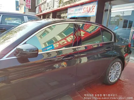 [인천썬팅] BMW520i, 아이나비 칼트윈 반사필름 ER 썬팅작업