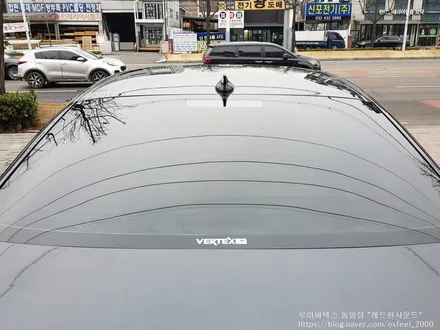 [인천썬팅] The Kia K8 신차패키지 - 루마 버텍스 900 썬팅, 아이나비 블랙박스 QXD7000, PPF 2종 작업.