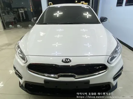 [인천썬팅] K3GT, 아이나비 칼트윈 열차단 썬팅작업