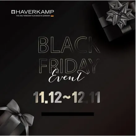[인천썬팅] 하버캠프 BLACK FRIDAY EVENT !!