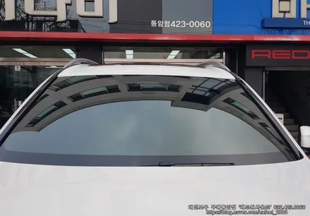 [인천썬팅] BMW X7 40d 레인보우 V90 썬팅 재작업
