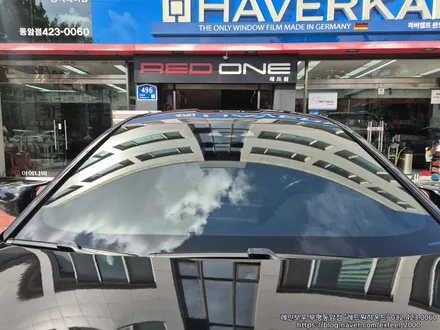 [인천썬팅] BMW M5 - 레인보우 VS200 / V90 썬팅 재작업 · 아이나비 QXD MEGA2 4채널 블랙박스 장착