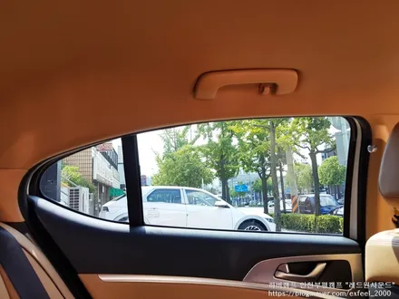 [인천썬팅] 제네시스 G70 하버캠프 세라믹본드 썬팅 재작업.