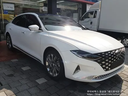 [인천루마썬팅] 2022 그랜져 루마 버텍스 700 썬팅 작업