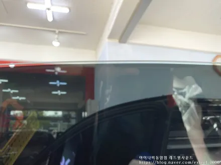 [인천썬팅] BMW 530d, BMW 520d 아이나비 반사필름 재작업