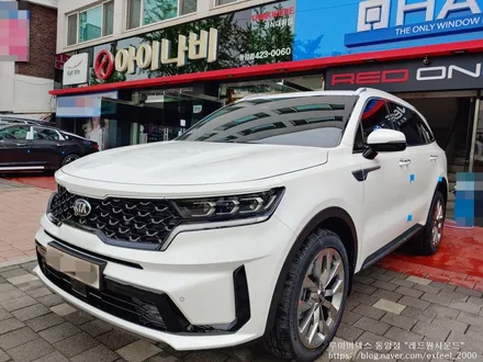 [인천썬팅] 쏘렌토 MQ4 루마 버텍스 900 / 700 썬팅, 아이나비 블래박스 Z5000PLUS 장착 작업.