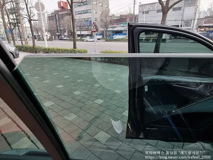 [인천썬팅] The all new Kia 시티스케이프 그린 니로 신차패키지 - 루마버텍스 900 / 700 썬팅 아이나비 블랙박스 QXD7000 장착.