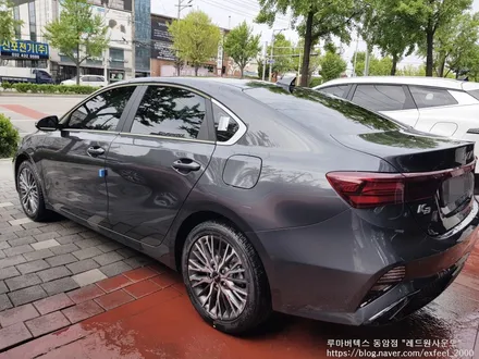 [인천썬팅] The New K3 루마 버텍스 700 썬팅 아이나비 블랙박스 Z7000 장착