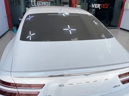 [인천썬팅] 제네시스 올뉴 G80, 아이나비 칼트윈 썬팅작업
